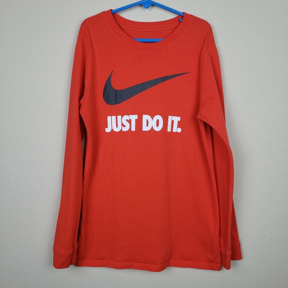 Nike Orange Long Sleeve T-shirt